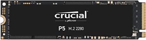 Crucial P5 250GB NVMe SSD - M.2 PCIe SSD Mit 3400 MB/s Lesegeschwindigkeit